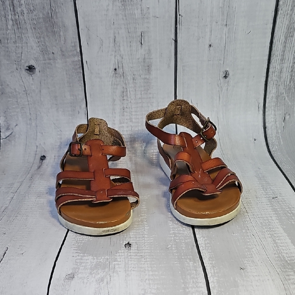 Wonder Nation Brown Kids Sandals